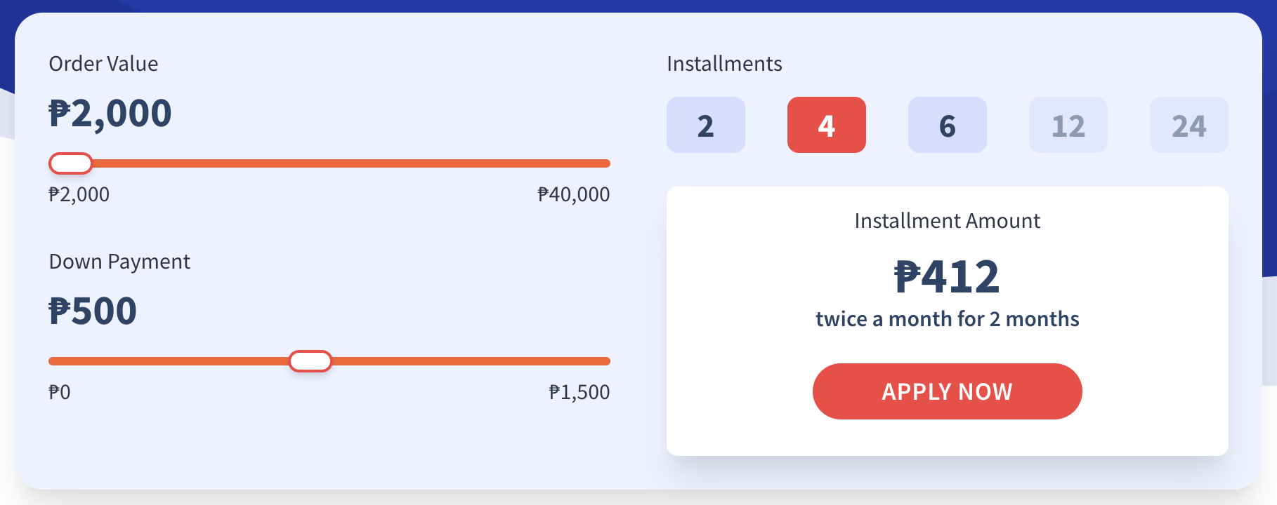 BillEase Calculator sample