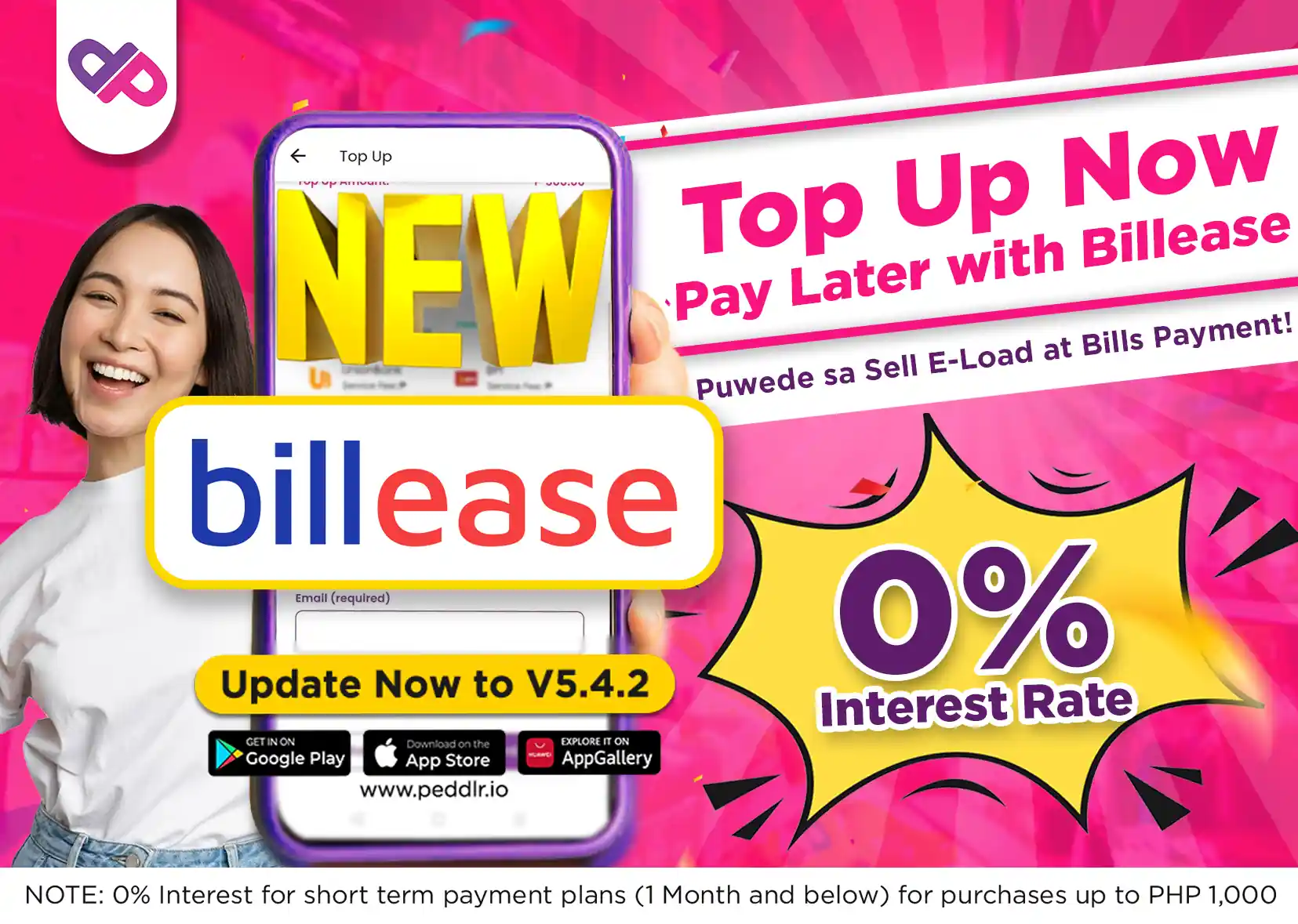 BillEase at Peddlr: 0% interest para sa negosyo!