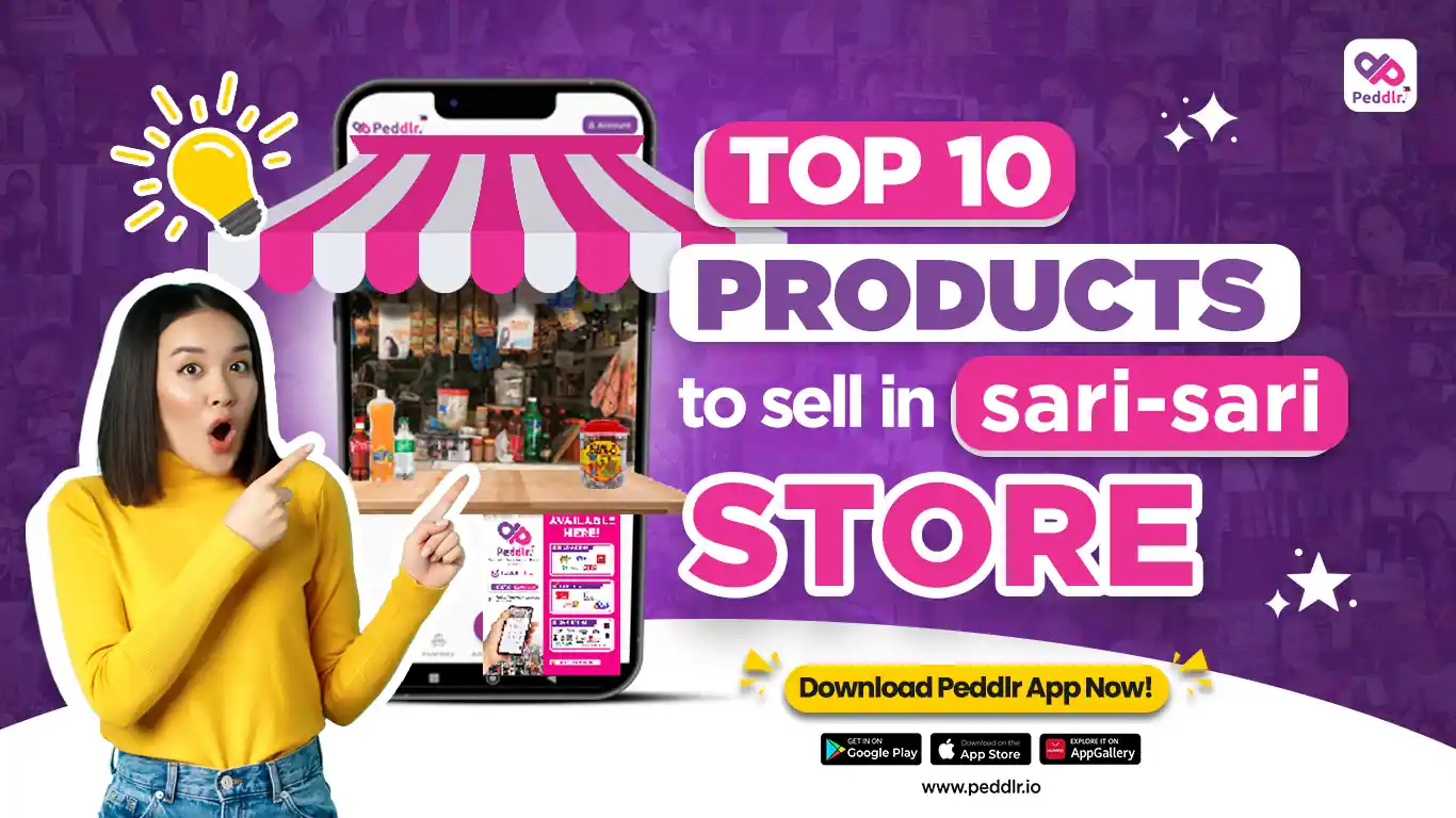Top 10 Fast Moving Products to Sell in your Sari-sari Store this 2024